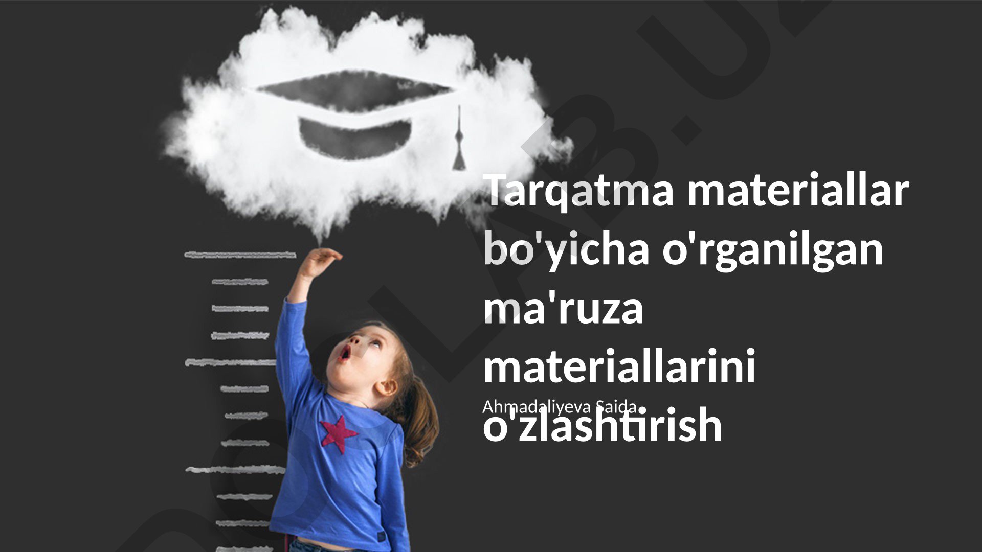 Tarqatma materiallarni o'zlashtirish va mustahkamlash usullari