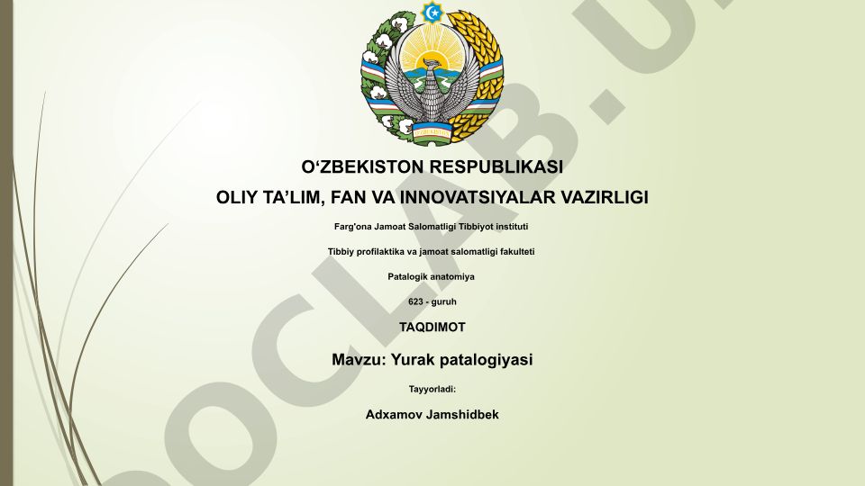 Yurak patalogiyasi