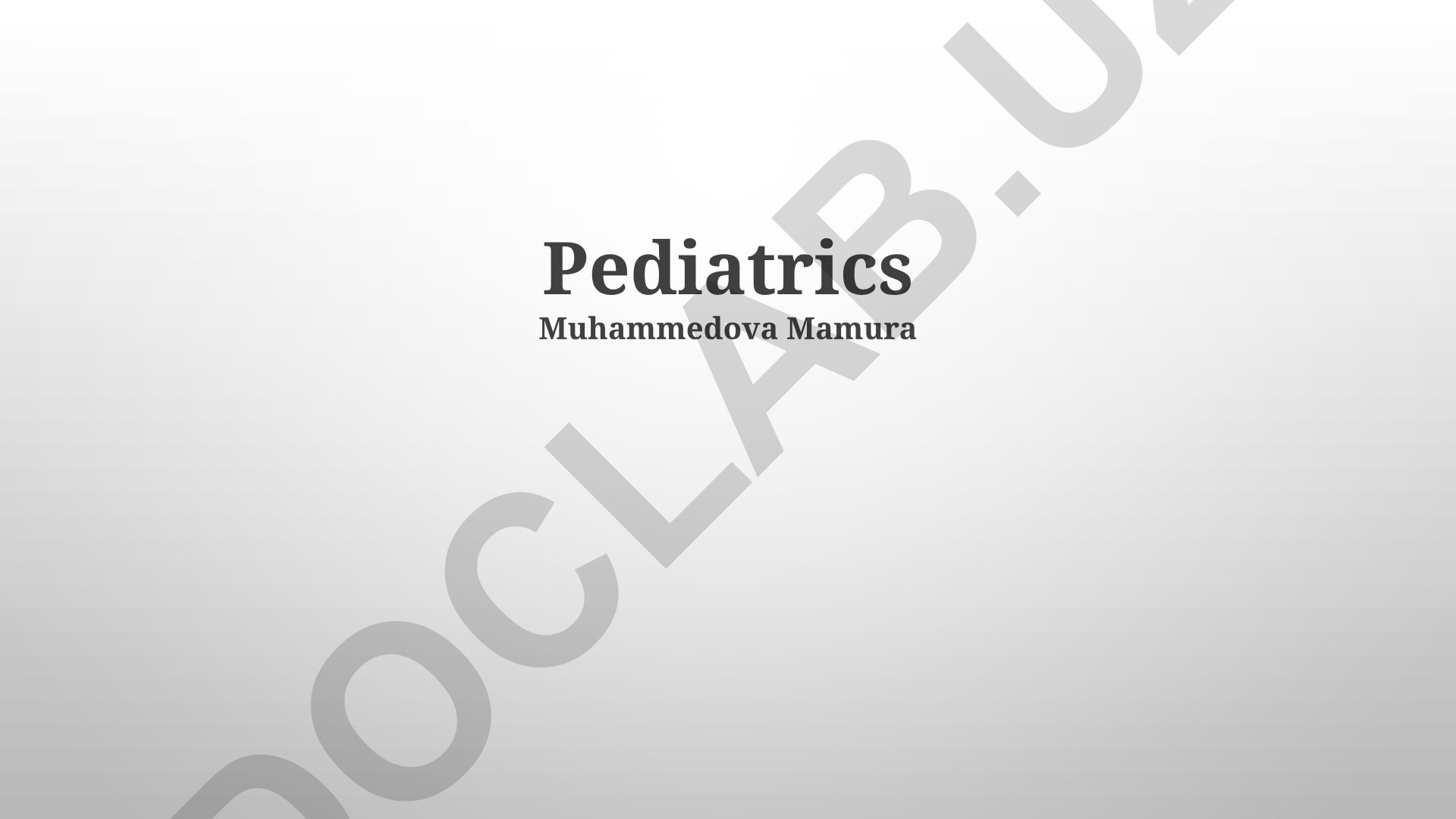 Pediatrics: Challenges, Preventative Care, and Healthcare Systems