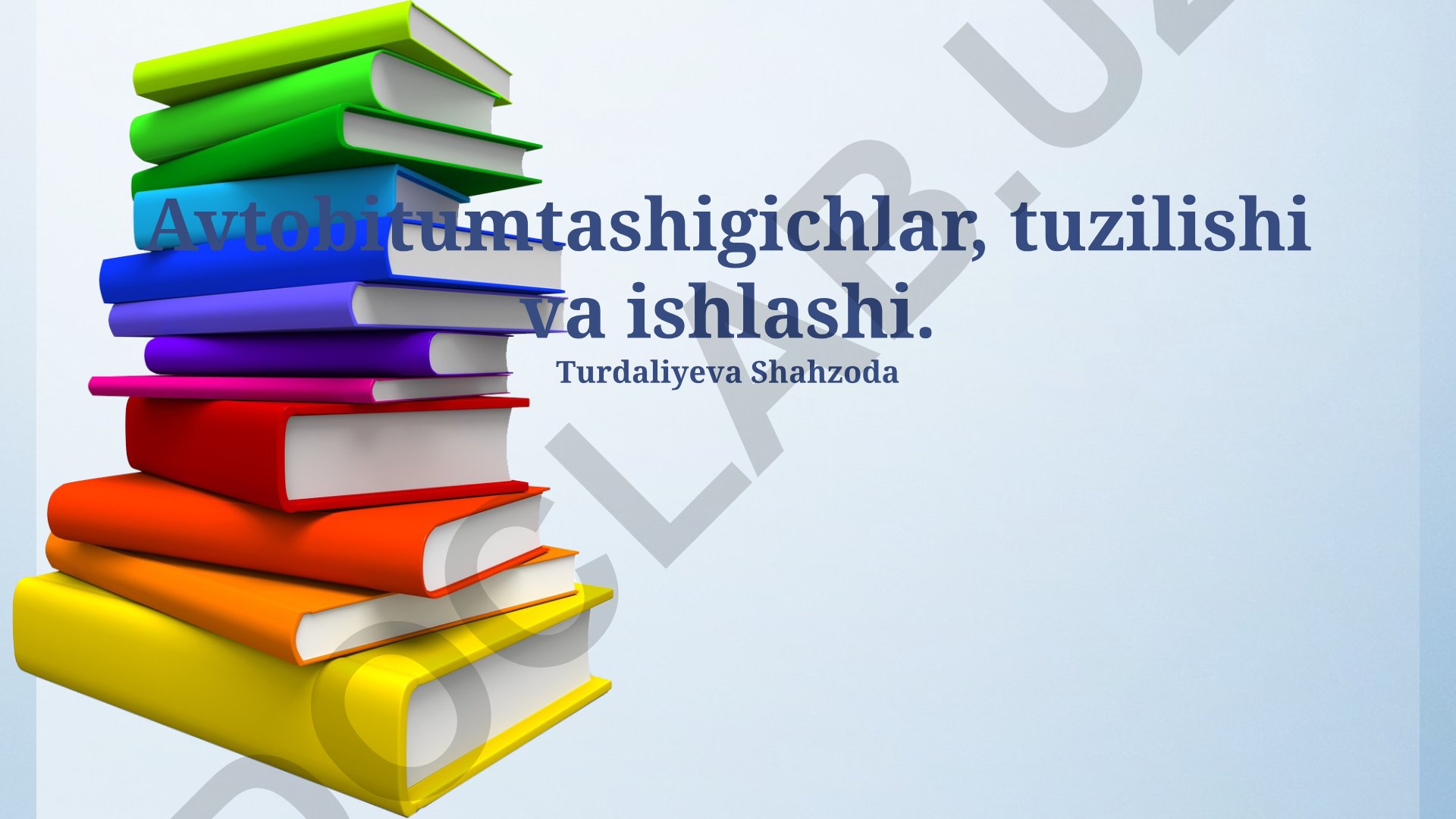 Avtobitum qizdirgichlarning tuzilishi, ishlashi va qo'llanilishi