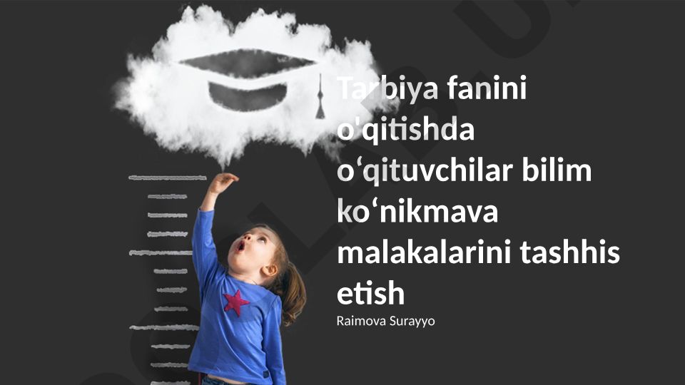 O'qituvchilarning bilim, ko'nikma va malakalarini diagnostika qilish