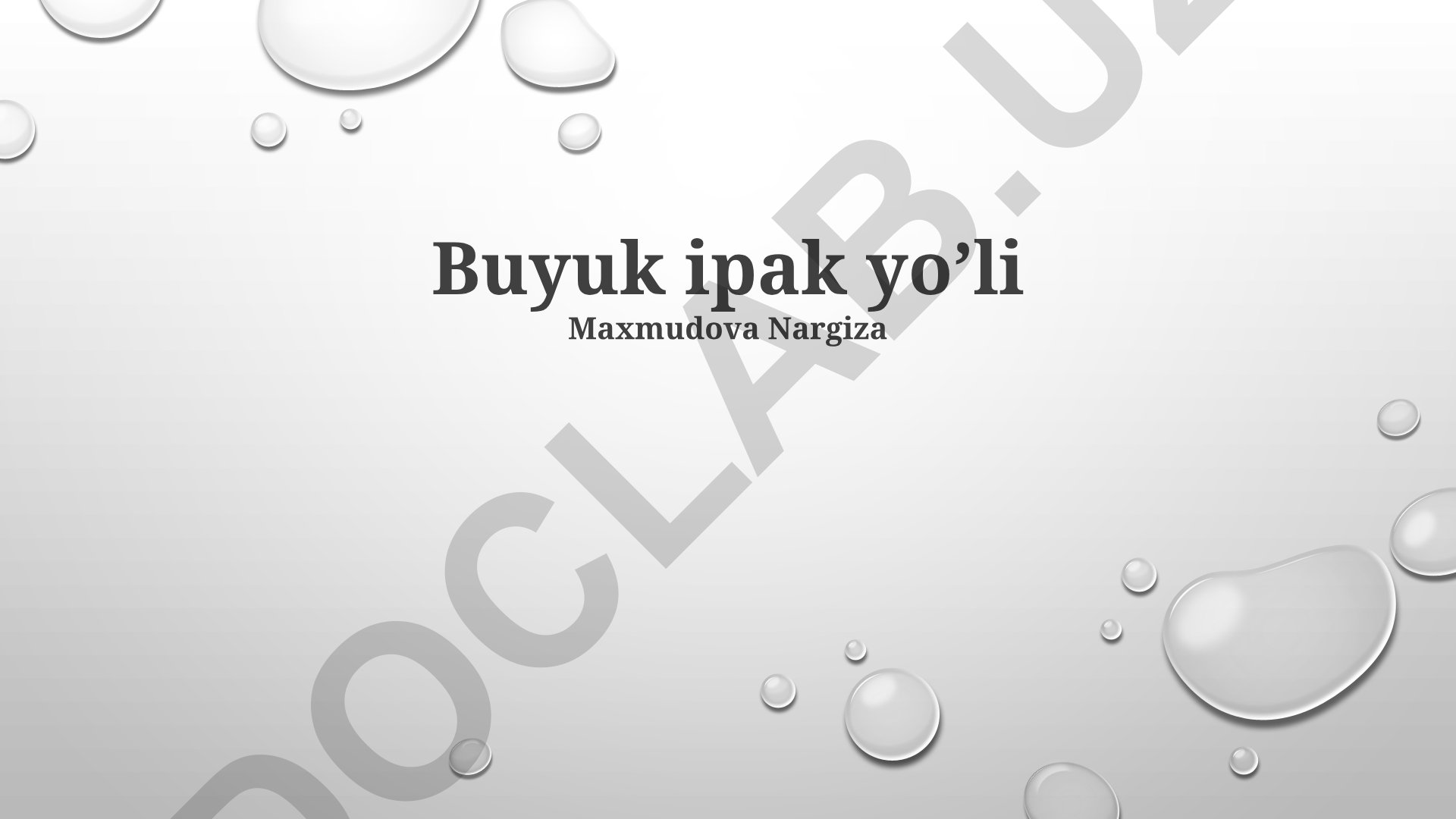 Buyuk Ipak Yo'li: Tarixi, Savdo va Madaniyatlar Aloqasi