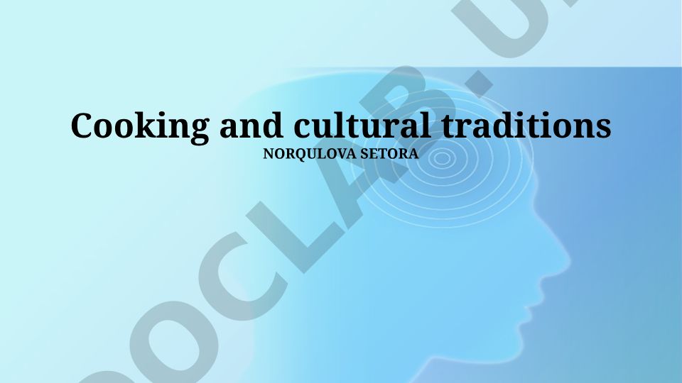 Food and Storytelling: Oral Traditions