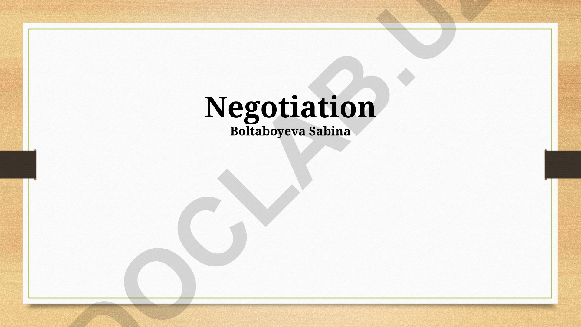 Fundamentals of Negotiation Strategies and Win-Win Outcomes