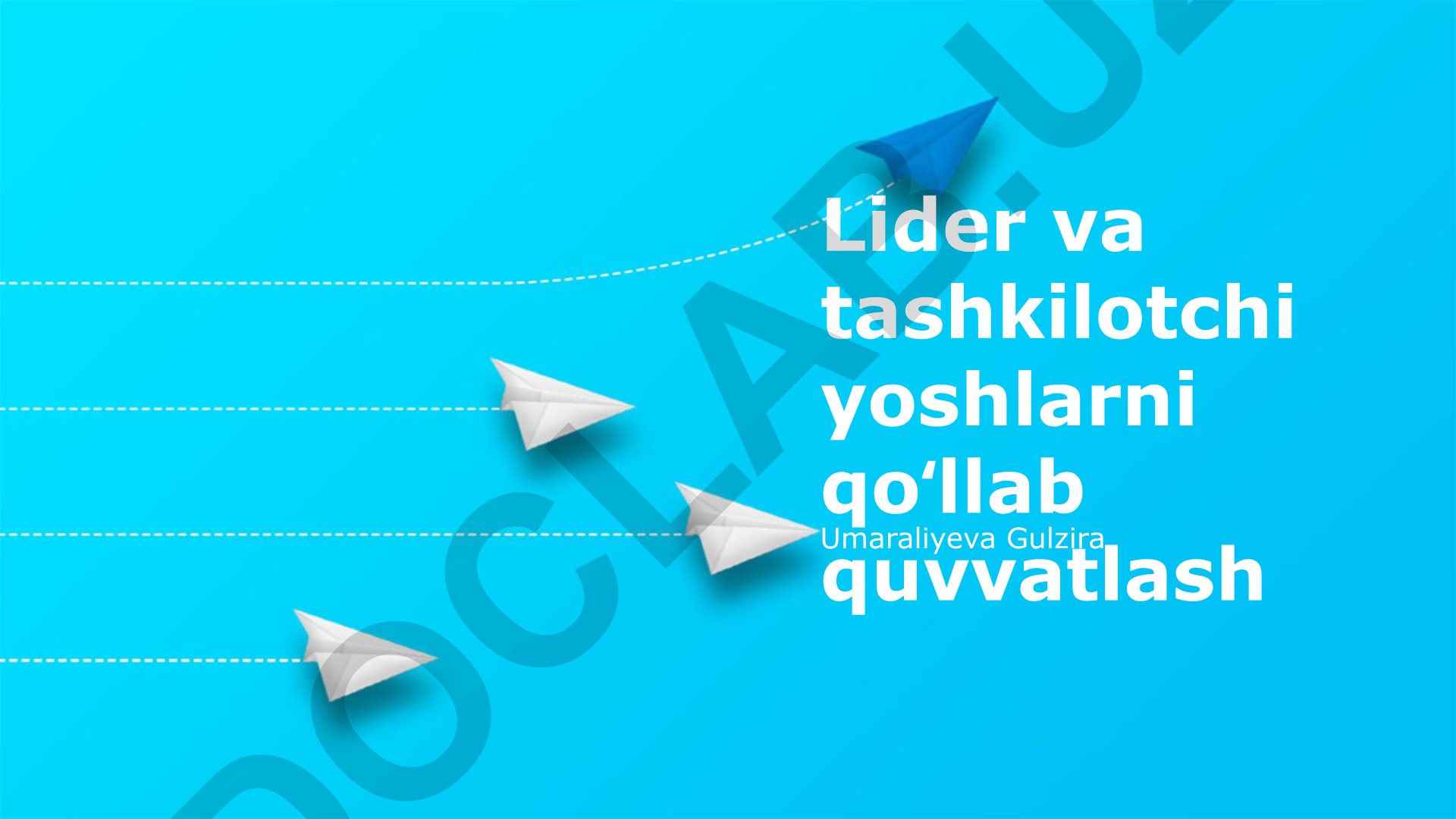 Yosh Liderlar va Tashkilotchilarni Qo'llab-quvvatlashning Muhim Aspektlari