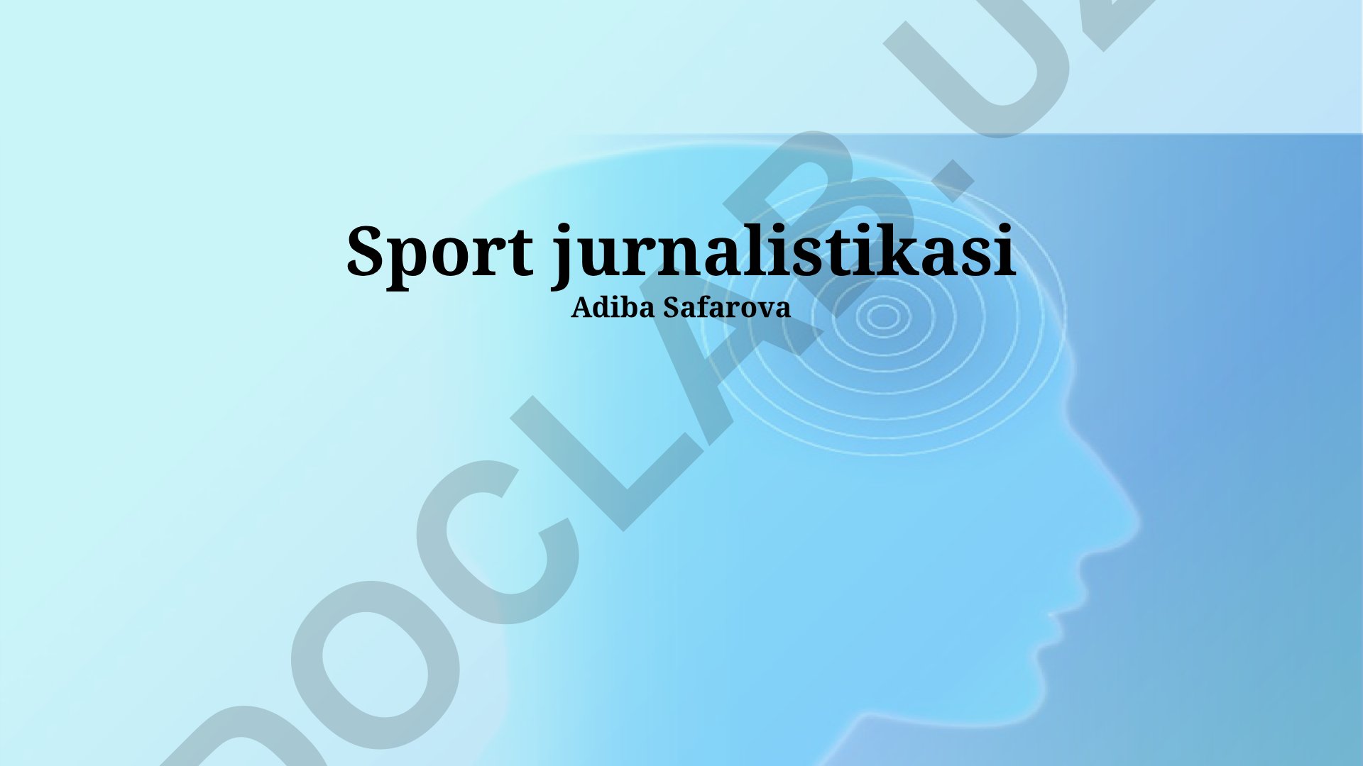 Sport jurnalistikasi: tarixi, kelajagi va zamonaviy usullar