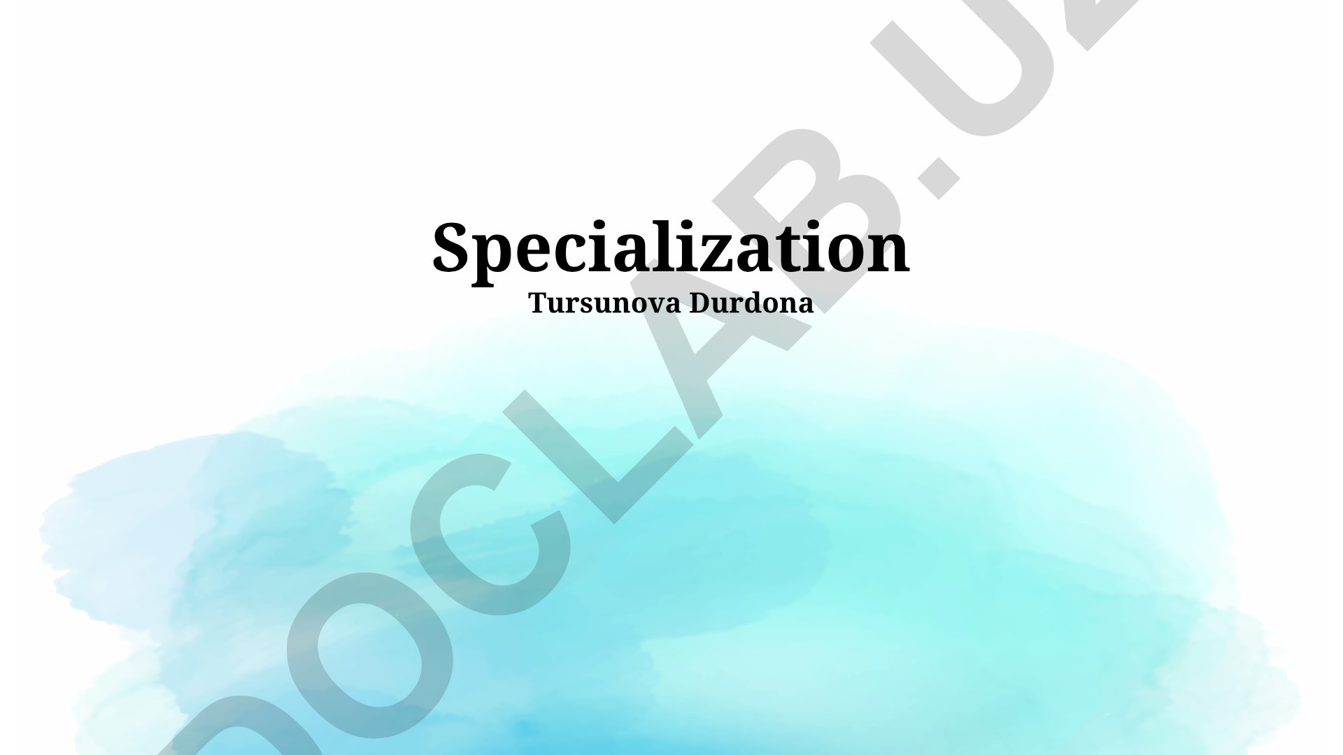 Specialization: Benefits, Drawbacks and Practical Applications