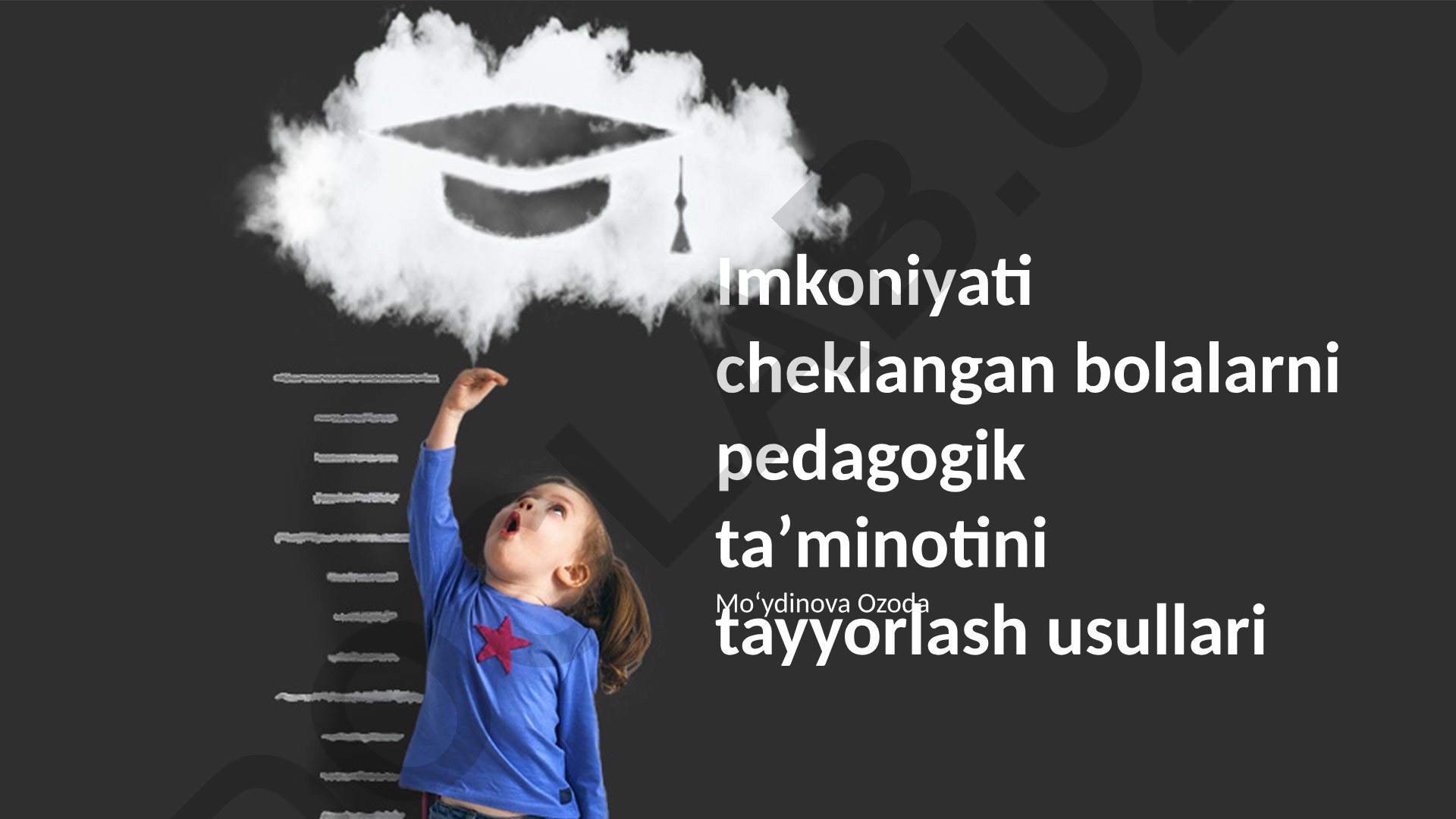 Imkoniyati cheklangan bolalarni pedagogik taʼminotini tayyorlash usullari