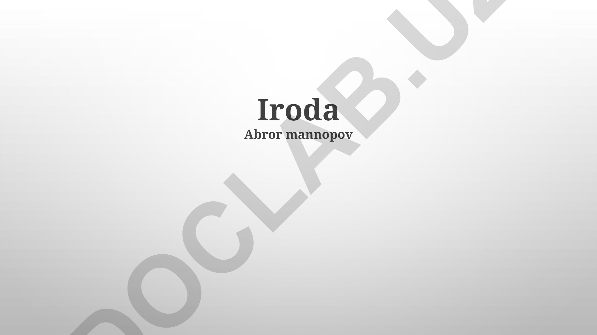 Ofisni tashkil etish va xodimlar samaradorligi
