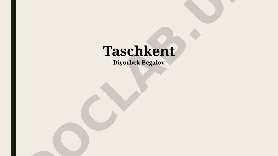 Taschkent: Geschichte, Entwicklung und moderne Herausforderungen