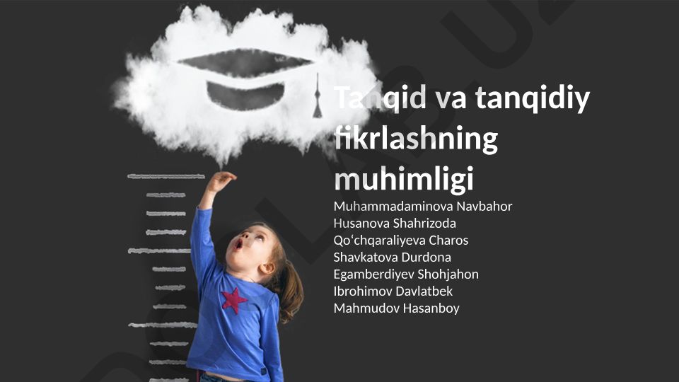 Tanqid va tanqidiy fikrlashning muhimligi