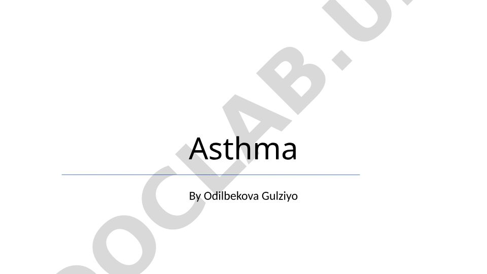 Asthma Management, Understanding, and Living with Asthma