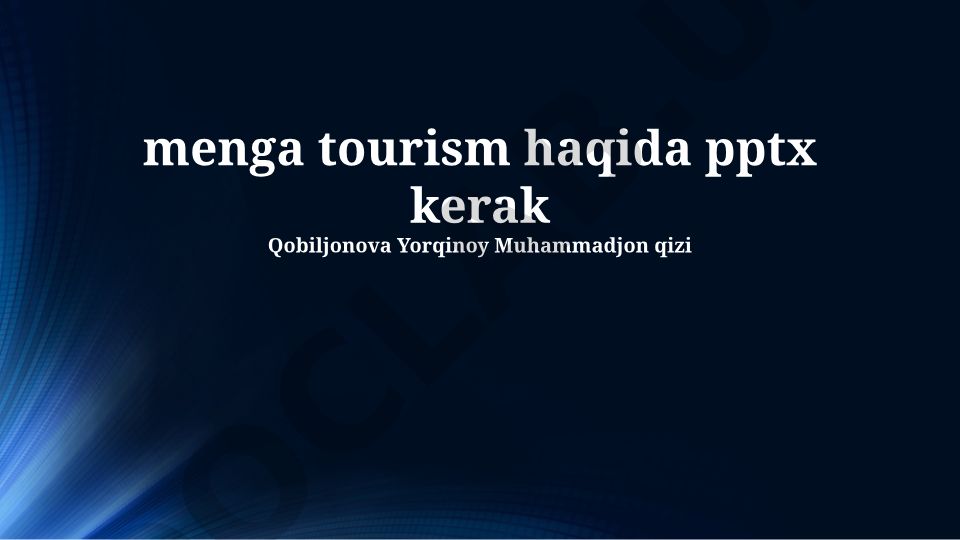 Menga tumanida turizm rivojlanishi va jozibador joylari