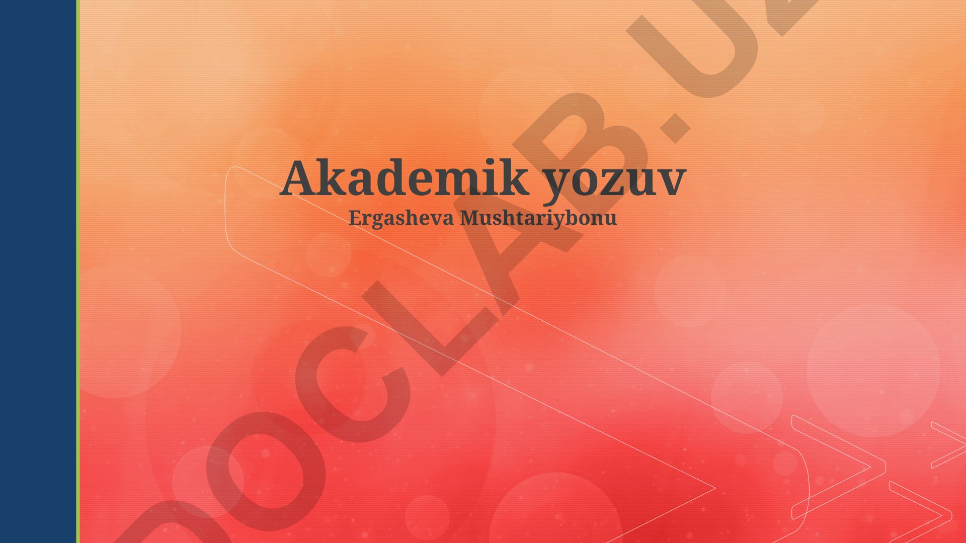 Ilmiy yozuv tamoyillari va dissertatsiya yozish xususiyatlari
