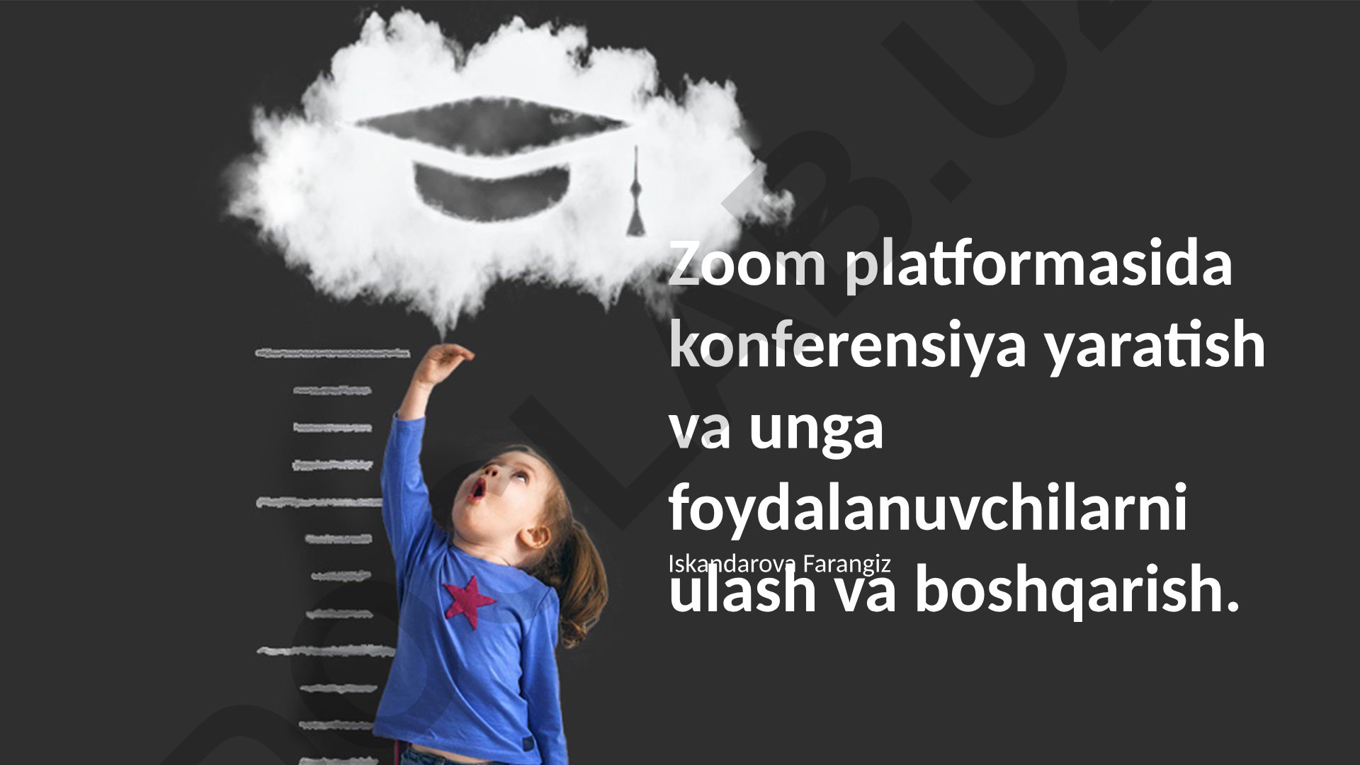 Zoom platformasida konferensiya yaratish va boshqarish
