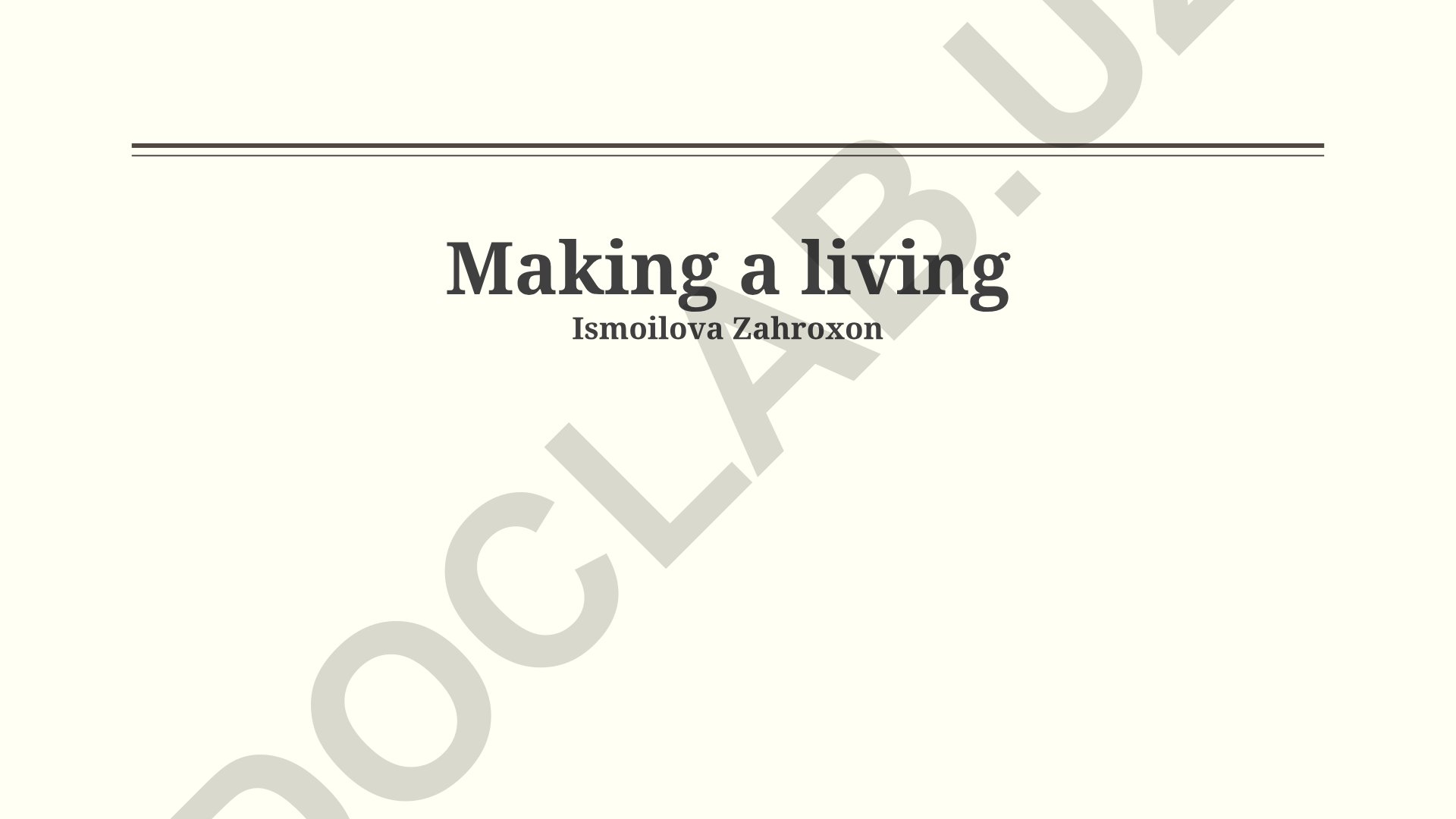 Making a living: Defining Livelihood, Challenges and Solutions, Strategies for Earning