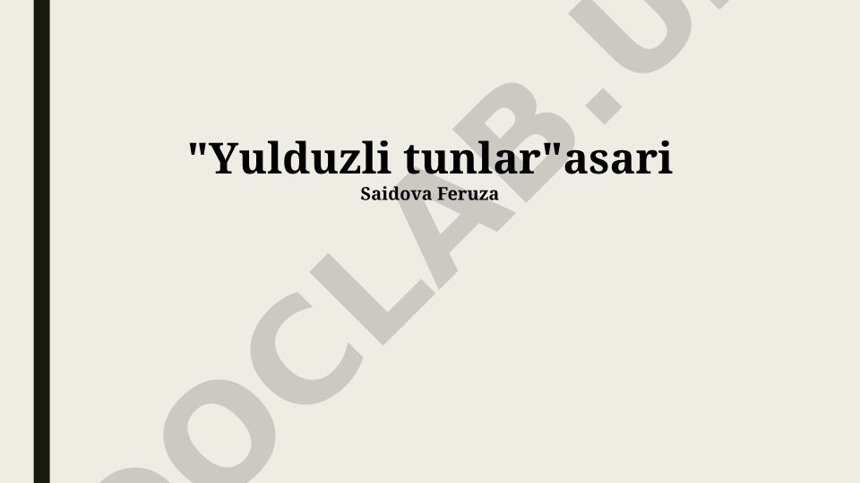 Yulduzlar olami va astronomiya tarixi