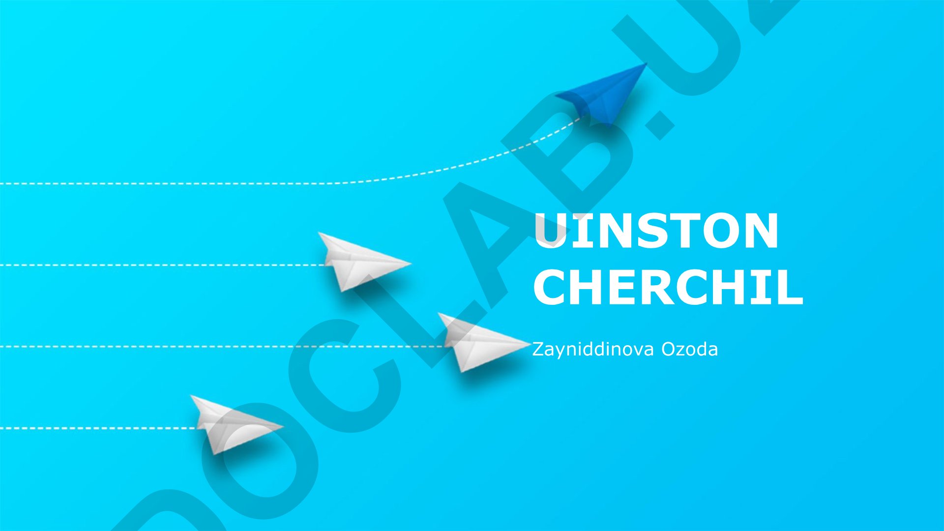 Uinston Cherchilning Ikkinchi Jahon Urushidagi roli va urushdan keyingi yillari
