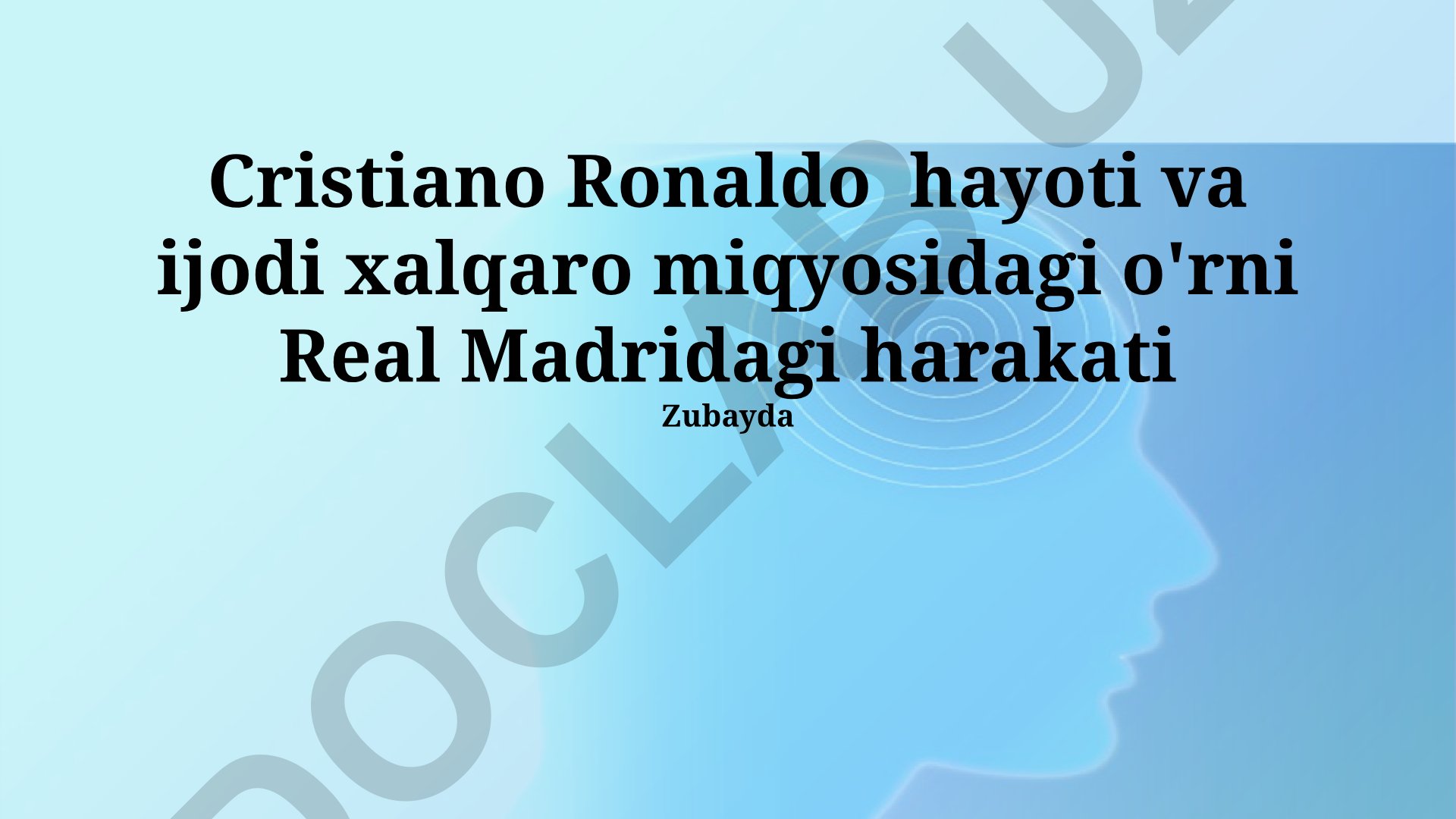 Cristiano Ronaldo hayoti, Real Madriddagi faoliyati va xalqaro ta'siri