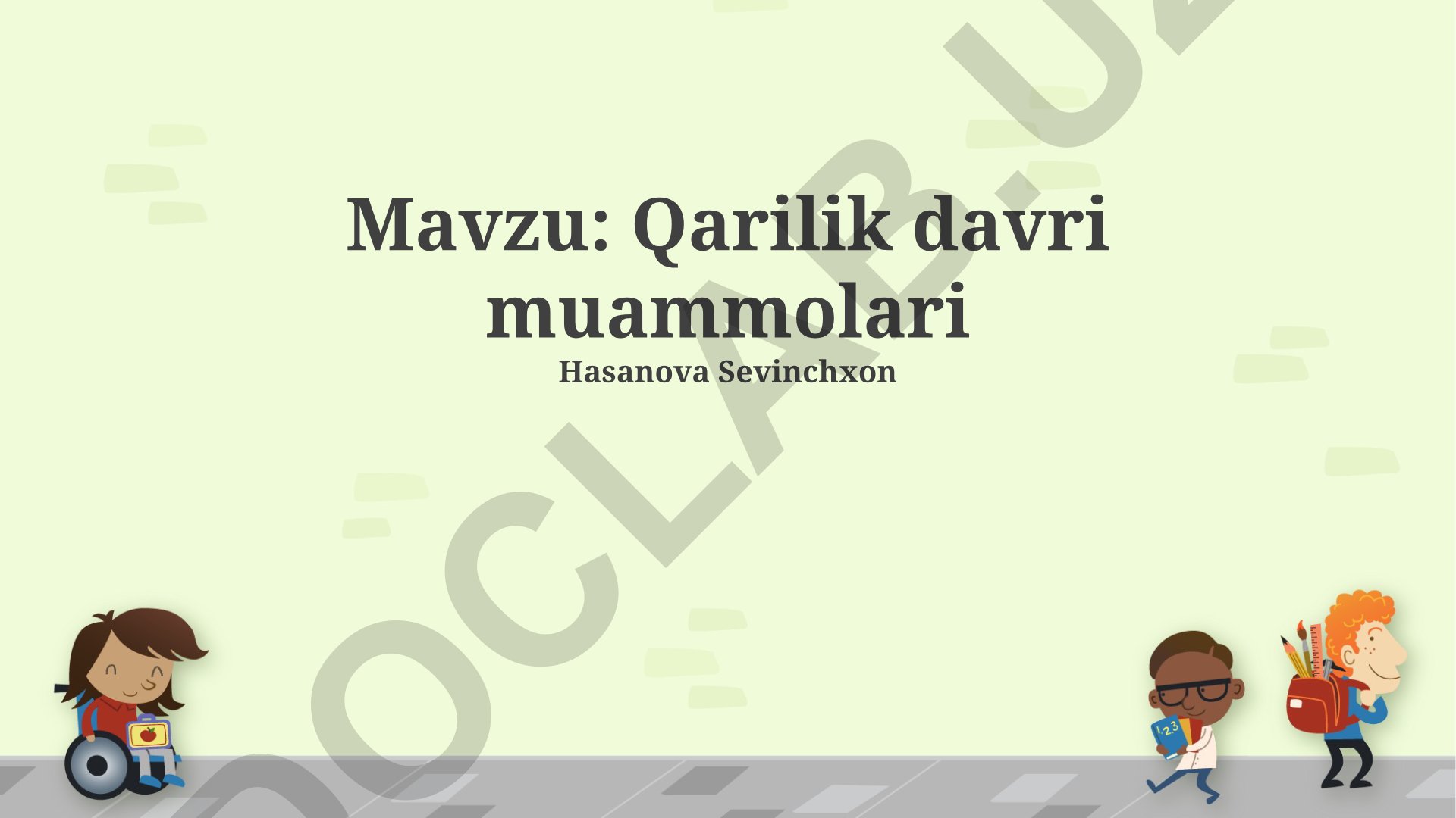 Qarilik davri muammolari