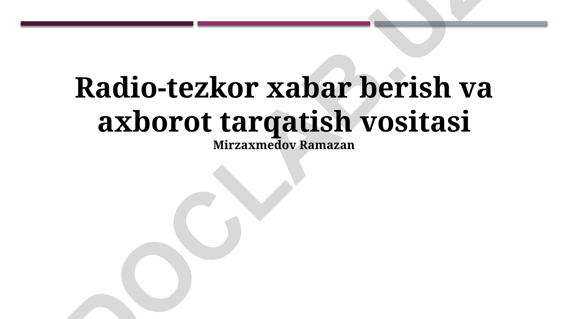 Radioeshittirishning kelajagi va ijtimoiy-madaniy ahamiyati