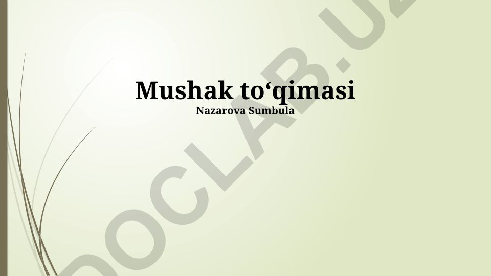 Mushak to'qimalari: turlari, tuzilishi va funksiyalari