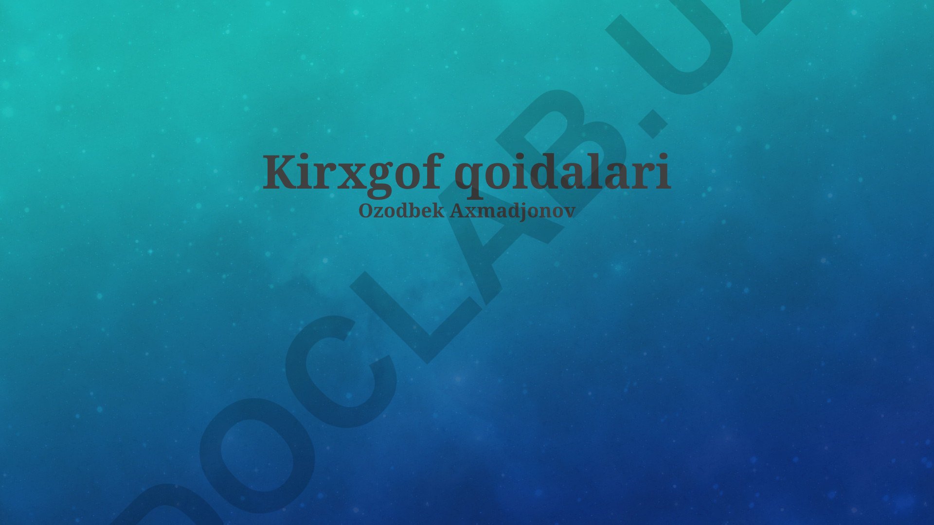 Kirxoff qonunlarining amaliy qo'llanilishi va superpozitsiya printsipi