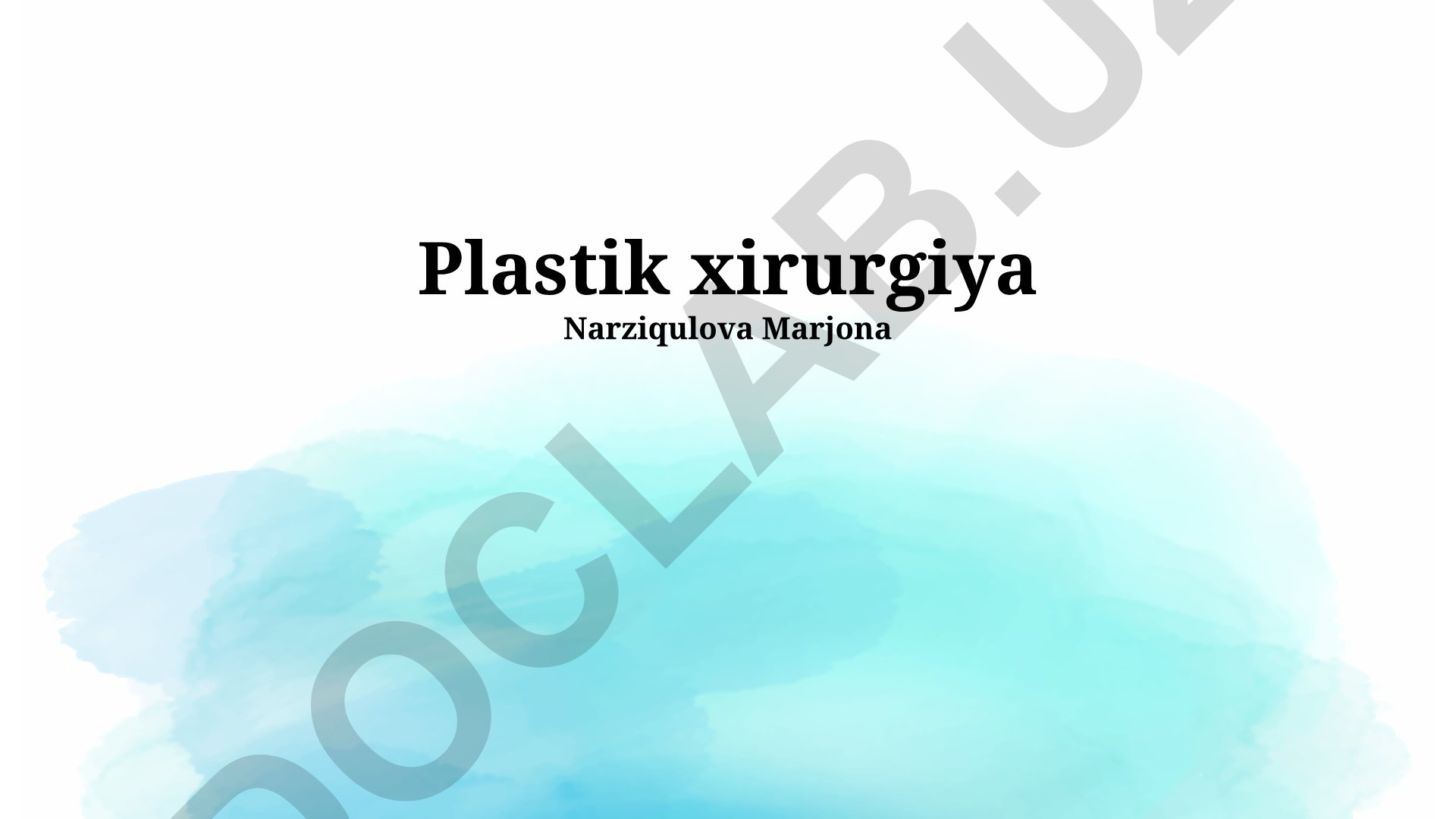 Plastik jarrohlik: asosiy tushunchalar, xatarlar va afzalliklar