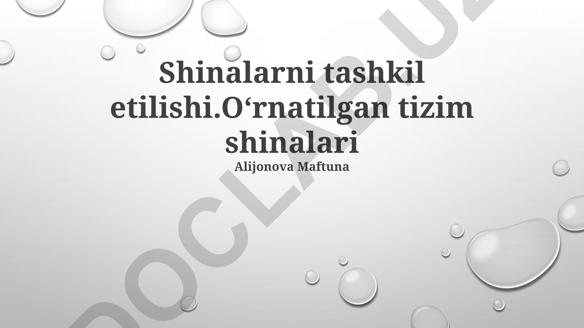 Avtobus marshrutlarini optimallashtirish va texnik holatini boshqarish