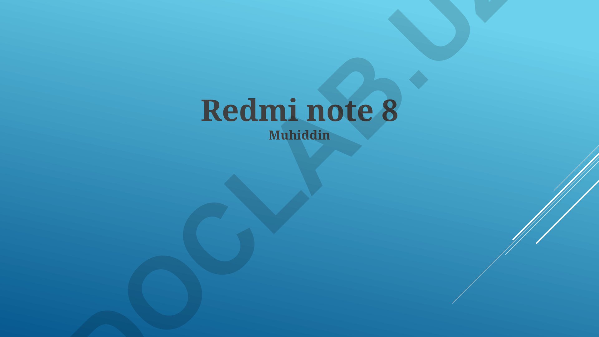 Redmi Note 8 smartfonining xususiyatlari va tahlili