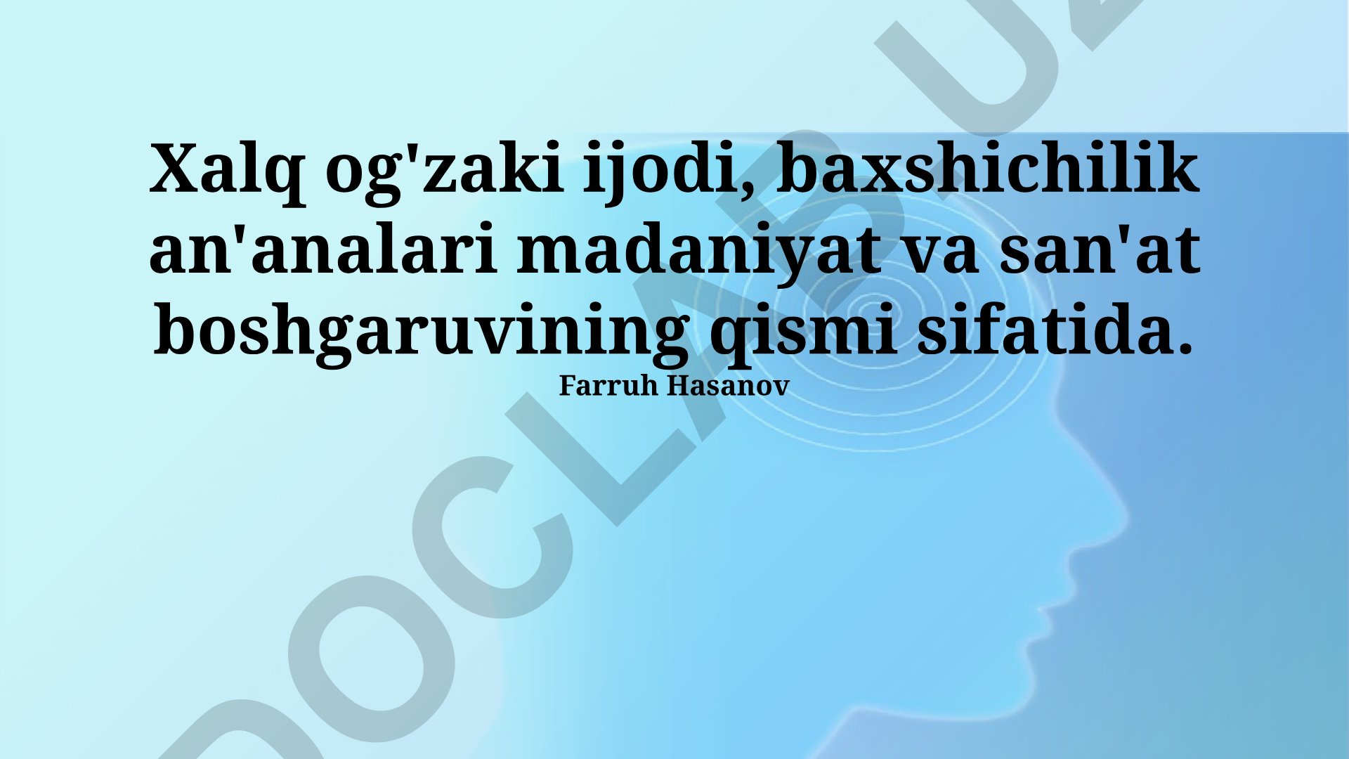 Baxshichilik an'analari va madaniyat boshqaruvidagi o'rni