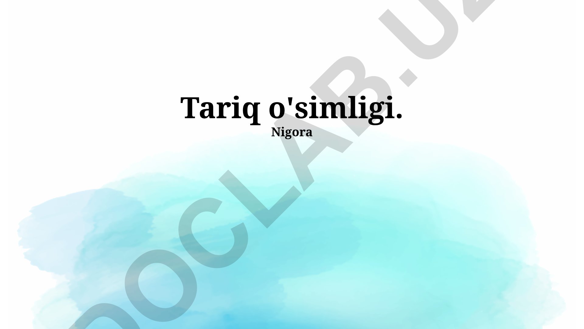 Oʻsimliklarning tashqi tuzilishi, ahamiyati va evolyutsiyasi