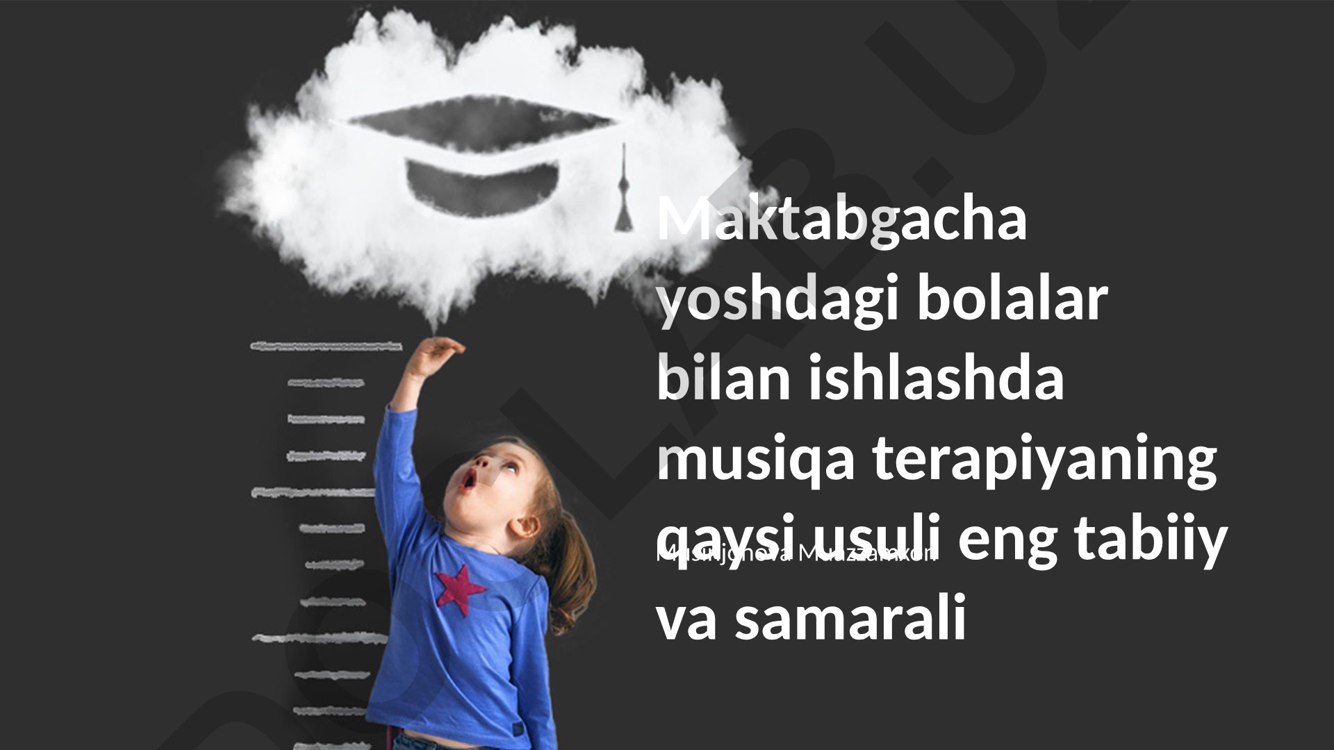 Maktabgacha yoshdagi bolalar bilan ishlashda musiqa terapiyaning tabiiy va samarali usullari