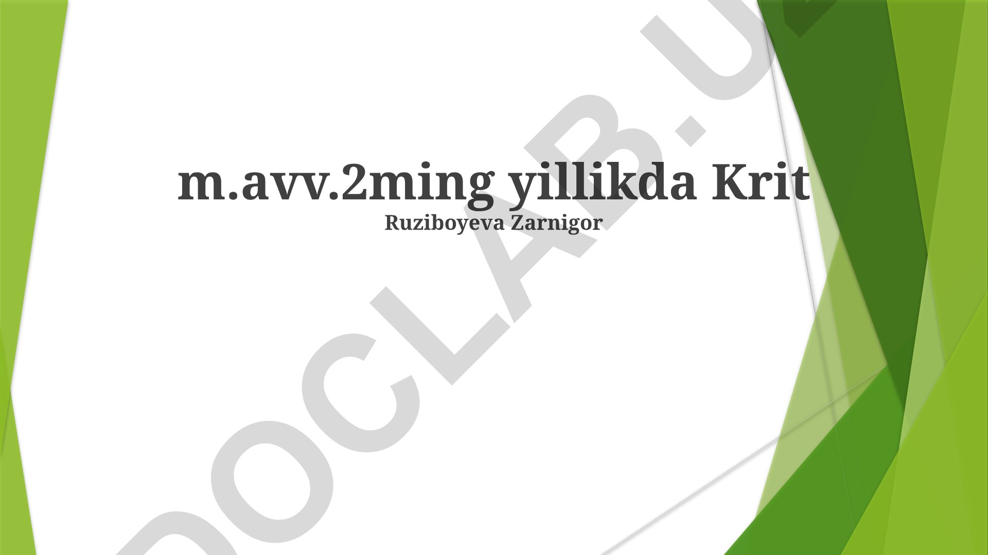 Kritda boylikka erishish strategiyalari va biznes g'oyalari