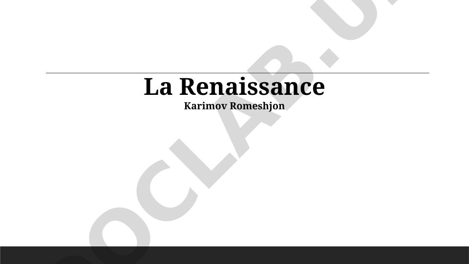 La Renaissance: Contexte, Art et Impact