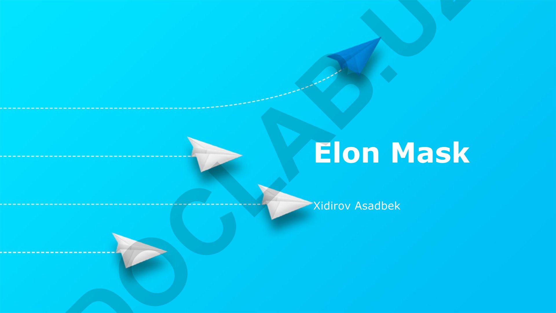 Elon Muskning hayoti, karyerasi va innovatsiyalari
