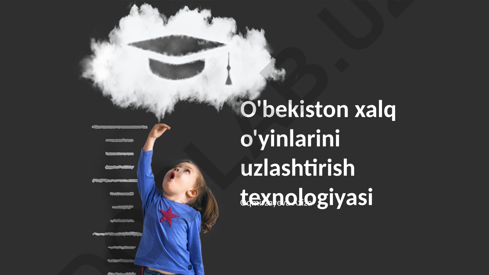 O'zbekiston xalq o'yinlarini raqamlashtirish texnologiyasi
