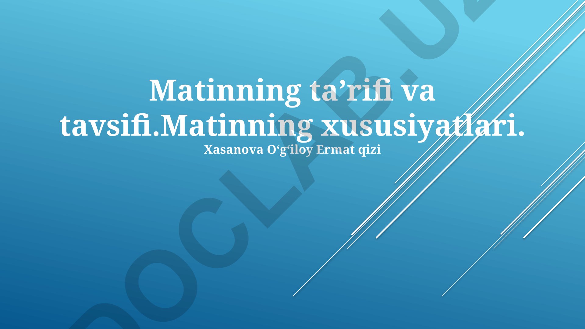 Matn tahlili: ta'rifi, xususiyatlari va tahlil usullari