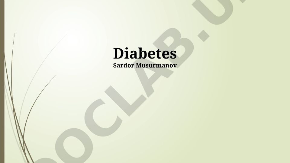 Understanding and Managing Diabetes
