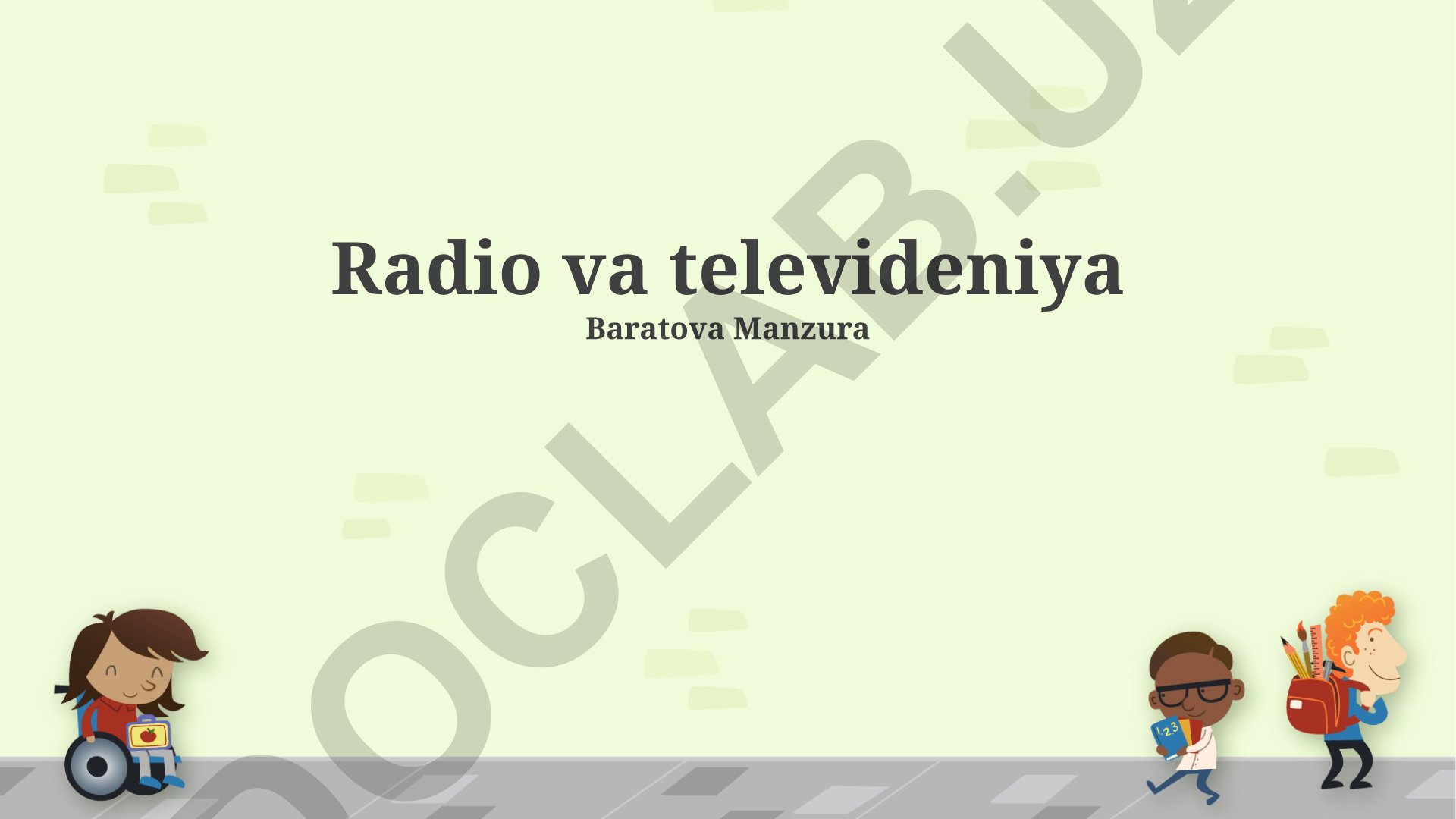 Radio va televideniyaning tarixi, texnologiyasi va zamonaviy ta'siri
