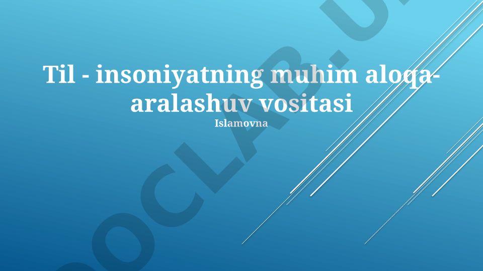 Til: Ta'rif, Mohiyat va Tarixiy Rivojlanish