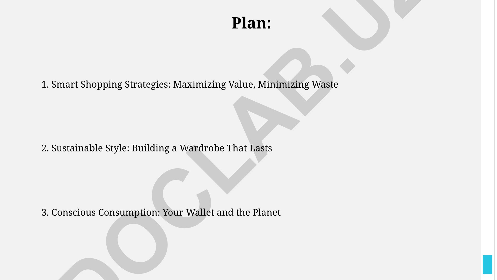 Smart Shopping Strategies and Sustainable Style