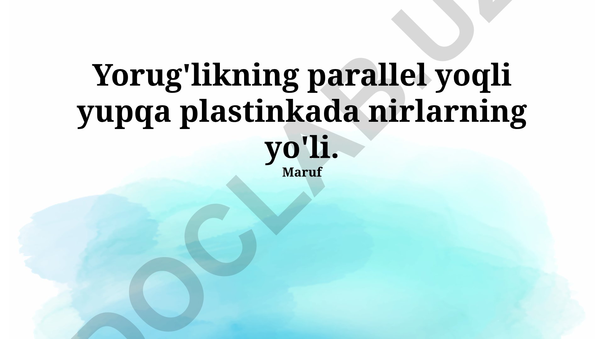 Parallel tomonli yupqa plastinkada nur nurlarining yo'li
