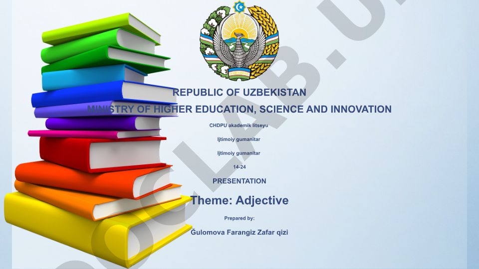 Adjective