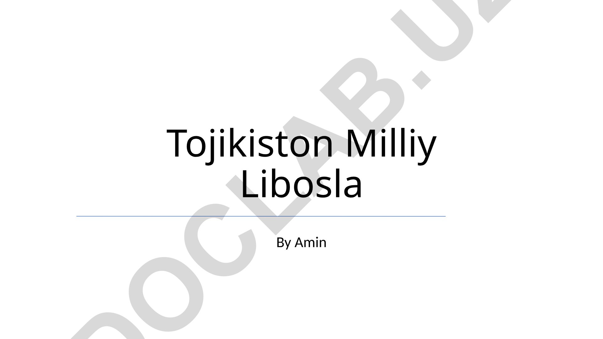 Tojikiston Milliy Liboslari: Tarixiy ahamiyati va madaniy ramz