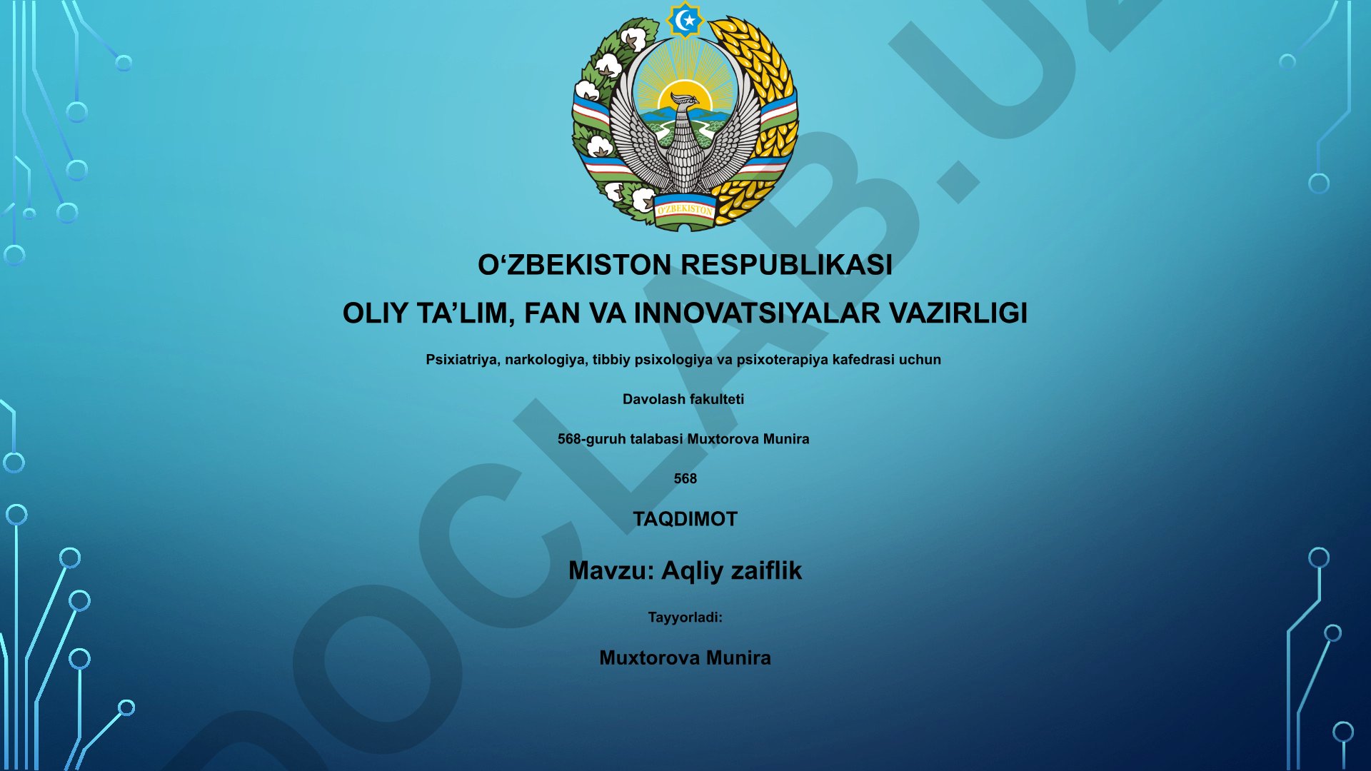 Aqliy zaiflik