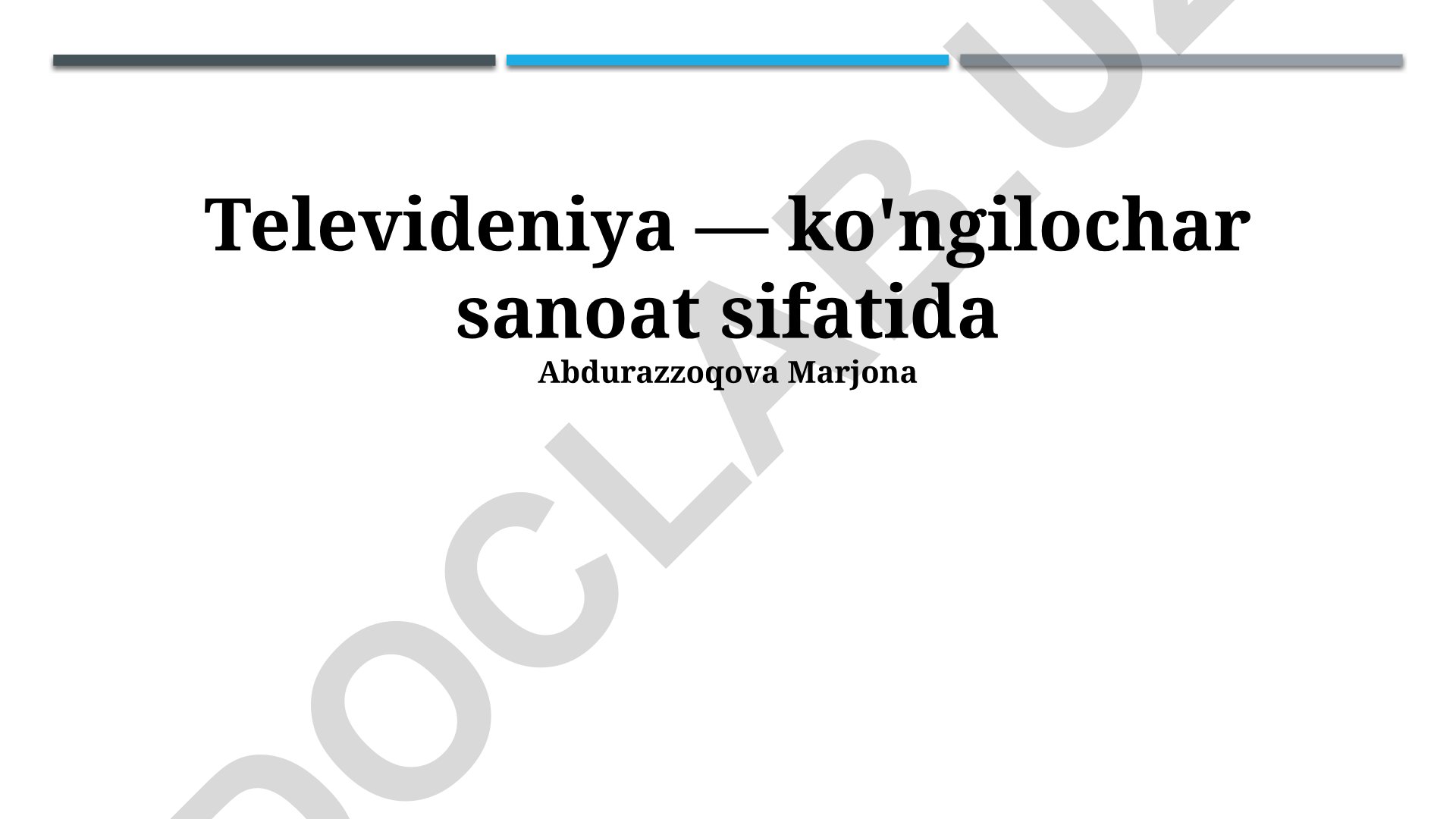 Televideniya sanoati: tarixi, iqtisodiyoti va dasturlar turlari