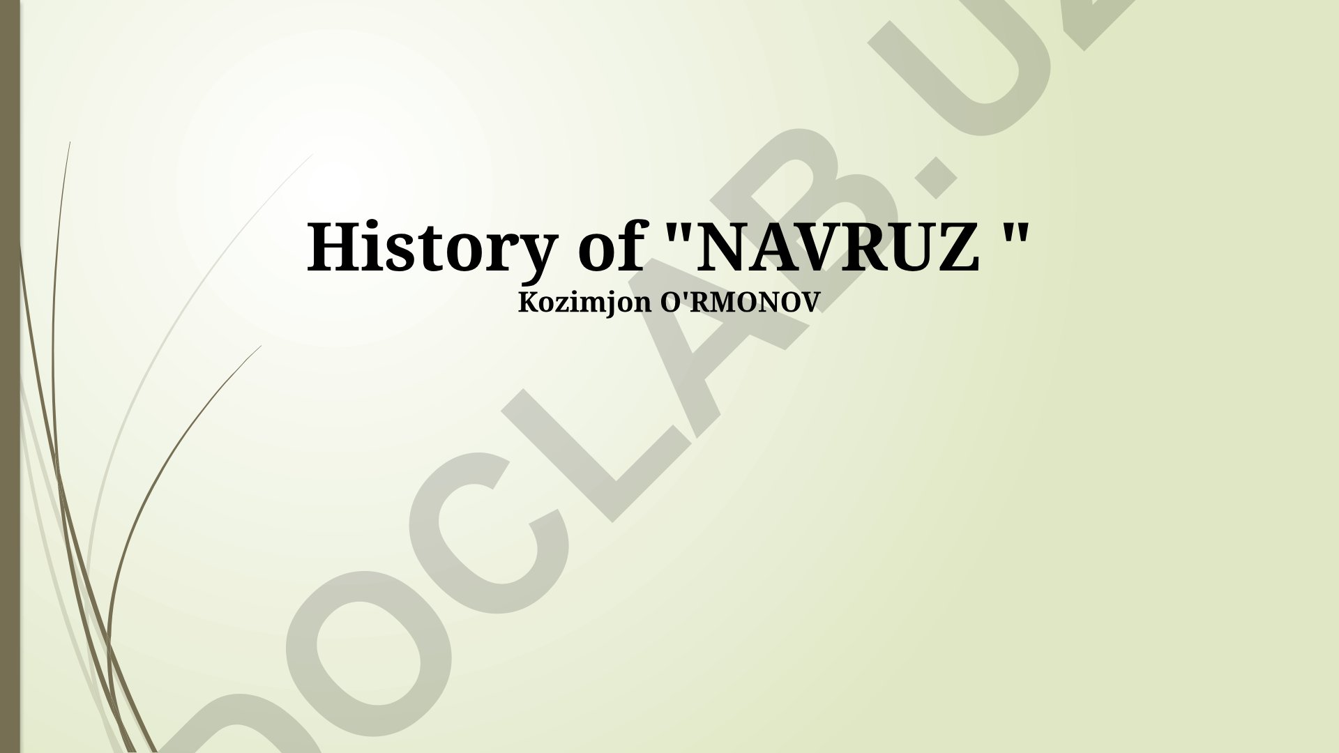 Navruz tarixi: qadimiy ildizlar, an'analar va zamonaviy ahamiyati