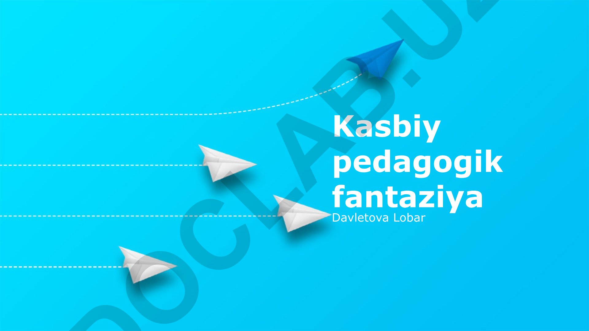 Kasbiy pedagogik fantaziya: ta'rif, komponentlar va amaliy qo'llanilishi