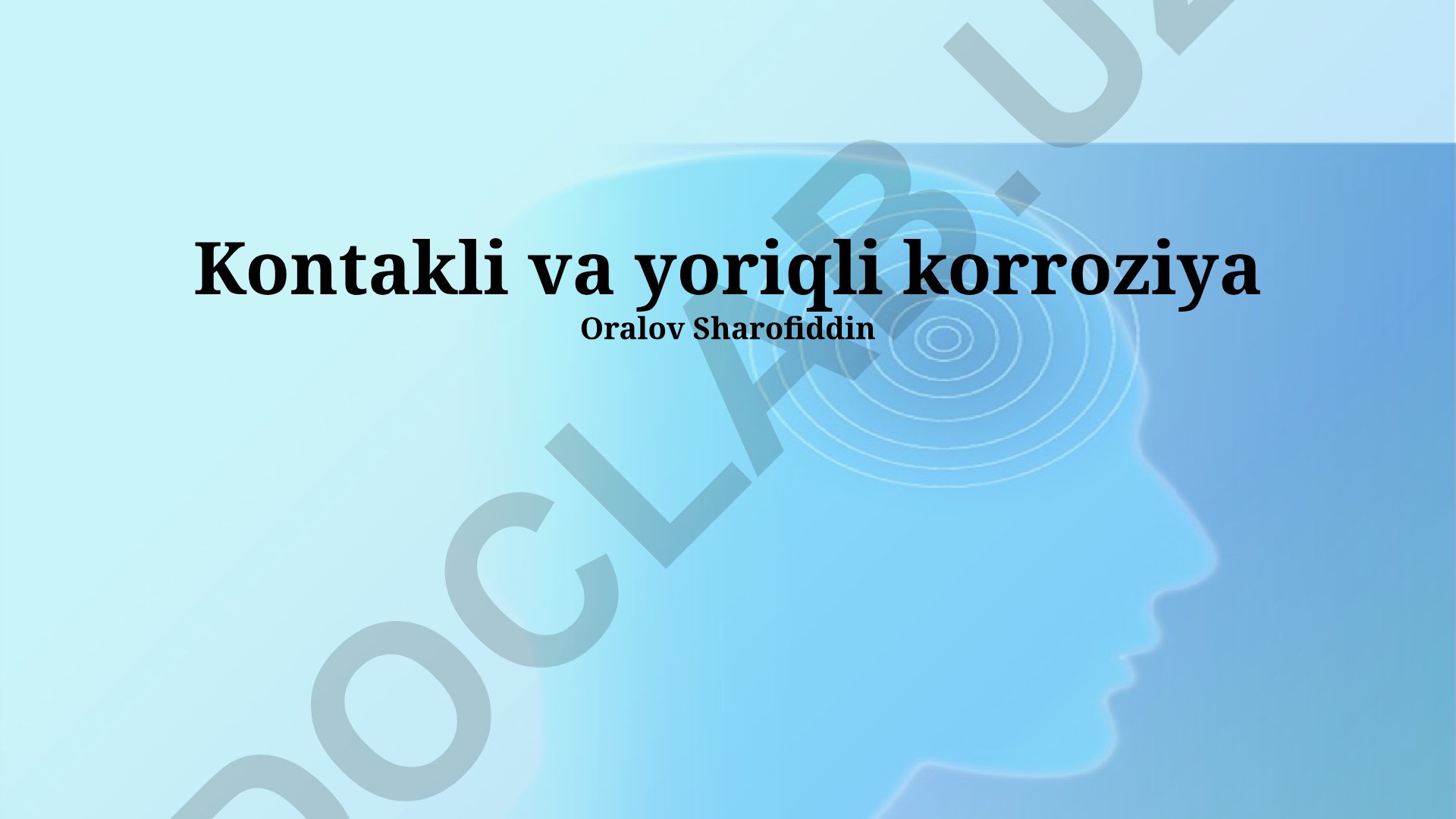 Kontakt va yoriq korroziyasi: misollar, mexanizmlar va oldini olish